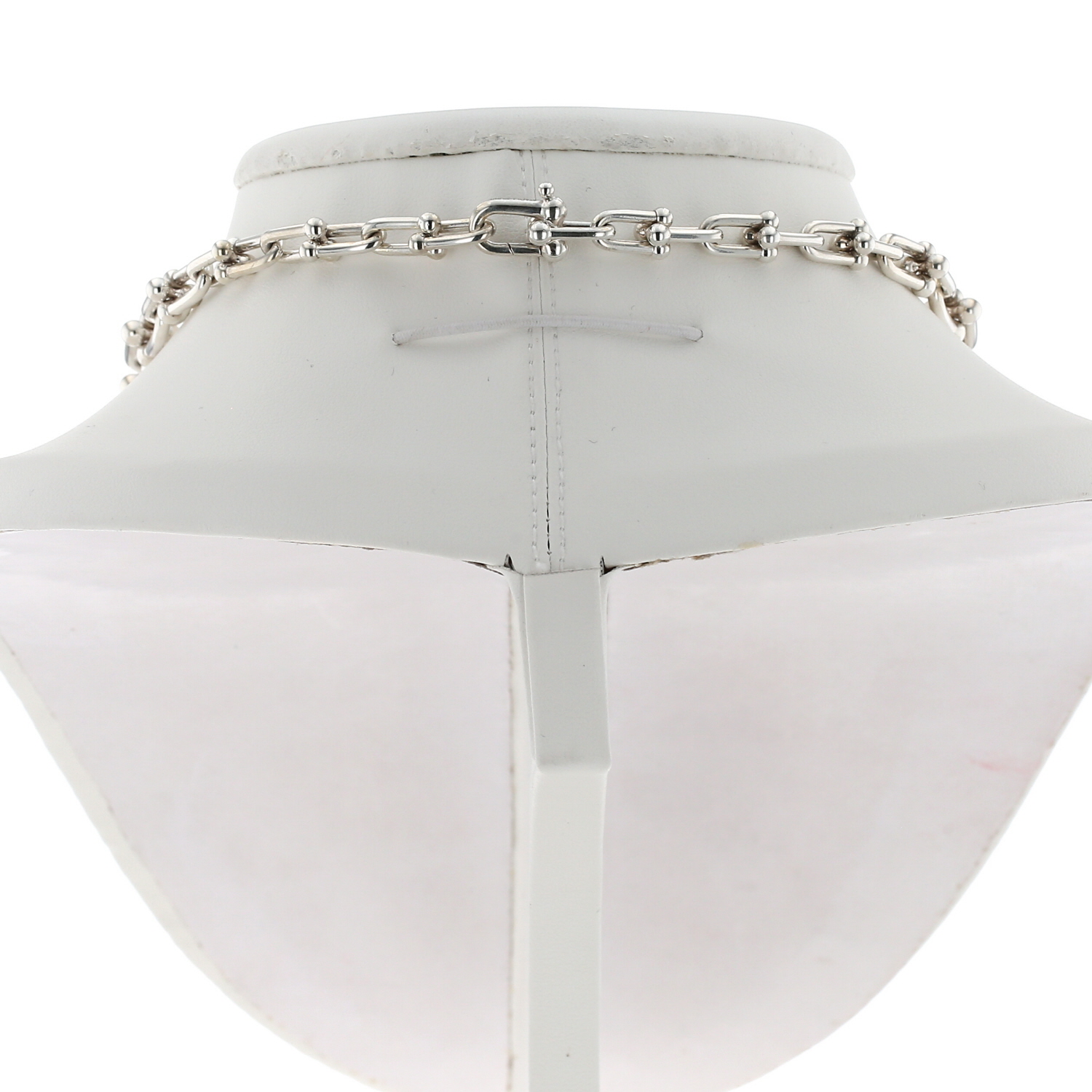 Tiffany & Co City HardWear necklace in silver - Detail D4