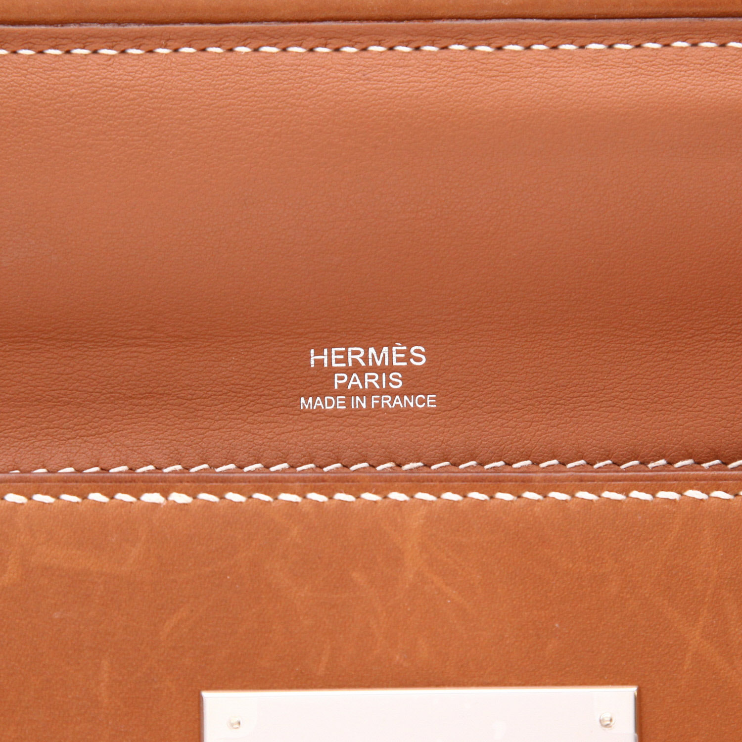 Borsa Hermès  24/24 in Barenia Faubourg gold - Detail D2