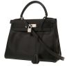 Hermès  Kelly 28 cm handbag  in black box leather - 00pp thumbnail