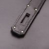 Hermès  Kelly 28 cm handbag  in black box leather - Detail D4 thumbnail