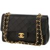 Bolso bandolera Chanel  Timeless Petit en cuero acolchado negro - 00pp thumbnail