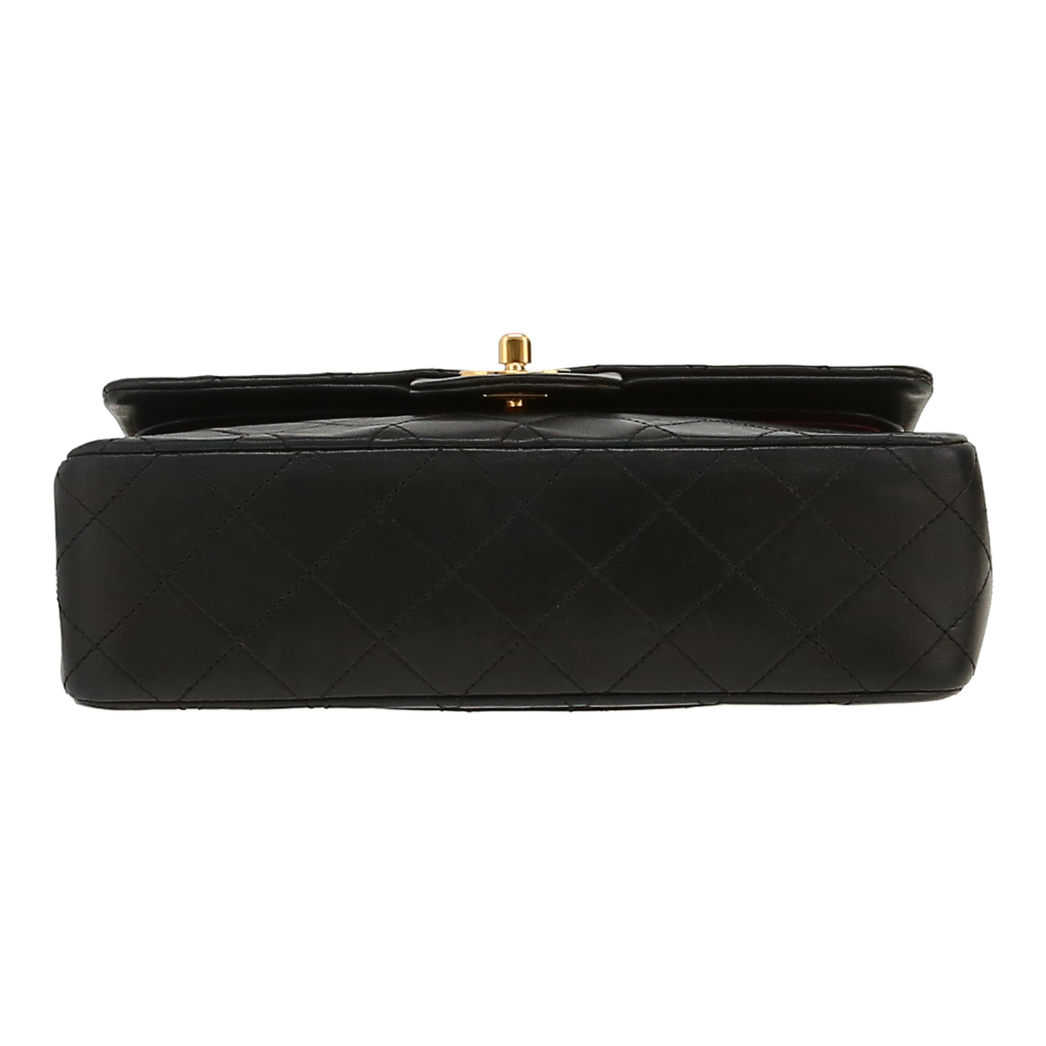 Sac bandoulière Chanel  Timeless Petit en cuir matelassé noir - Detail D1