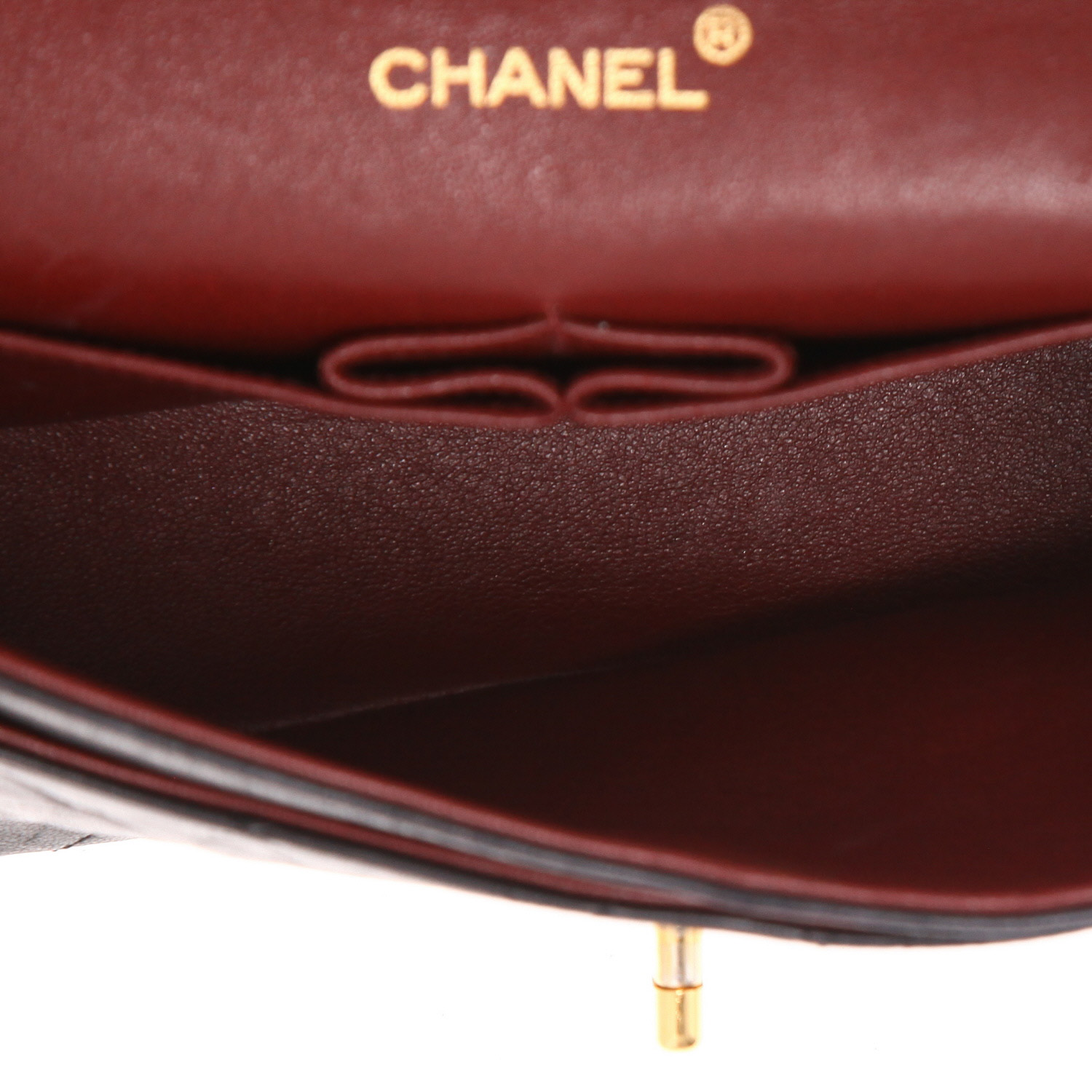 Sac bandoulière Chanel  Timeless Petit en cuir matelassé noir - Detail D3