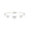 Hermès Collier de chien bracelet in white gold and diamonds - 360 thumbnail