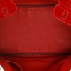 Bolso de mano Hermès  Birkin 30 cm en cocodrilo niloticus rojo Vif - Detail D3 thumbnail