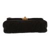 Chanel  19 shoulder bag  in black knitting - Detail D1 thumbnail