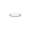 Alliance Chaumet Eternelles classiques en or blanc et diamants - 360 thumbnail