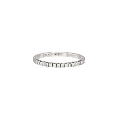 Chaumet Eternelles classiques wedding ring in white gold and diamonds