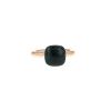 Anello Pomellato Nudo Classic in oro rosa e blue london topazio - 360 thumbnail