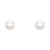 Paire de boucles d'oreilles Tasaki  en or blanc et perles de culture Akoya - 00pp thumbnail