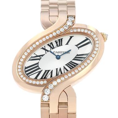 Montre Cartier Délices De Cartier en or rose Ref: Cartier - 3379  Vers 2010