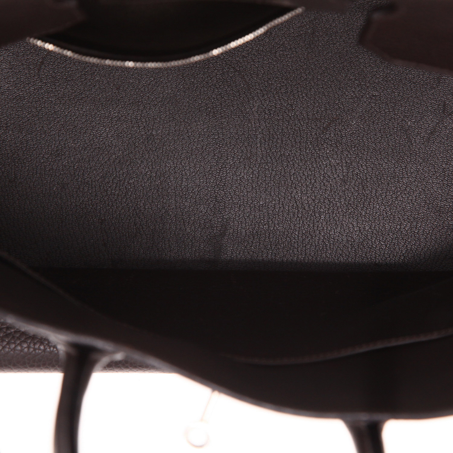 Hermès  Birkin 35 cm handbag  in brown togo leather - Detail D4