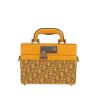 Borsa a tracolla Dior   in tessuto a monogramma Oblique giallo e pelle gialla - 360 thumbnail