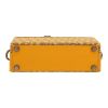 Dior   shoulder bag  in yellow monogram canvas Oblique  and yellow leather - Detail D1 thumbnail