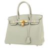 Bolso de mano Hermès  Birkin 30 cm en cuero togo Gris Neve - 00pp thumbnail