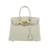 Bolso de mano Hermès  Birkin 30 cm en cuero togo Gris Neve - 360 thumbnail