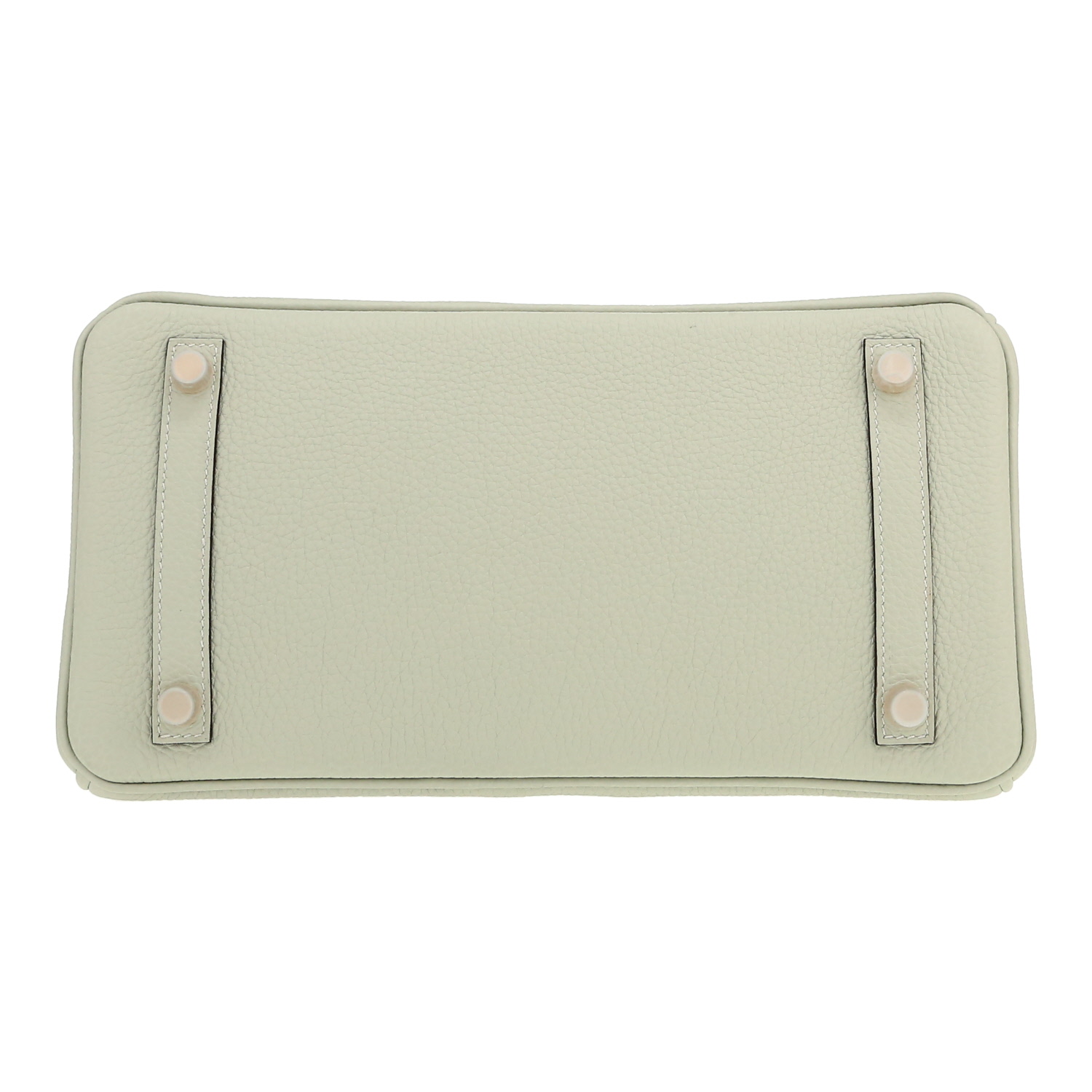 Sac à main Hermès  Birkin 30 cm en cuir togo Gris Neve - Detail D1