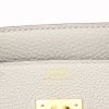 Borsa Hermès  Birkin 30 cm in pelle togo Gris Neve - Detail D2 thumbnail