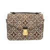 Louis Vuitton  Metis Since 1854 medium model  shoulder bag  in brown and grey monogram canvas  and black leather - 360 thumbnail