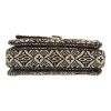 Louis Vuitton  Metis Since 1854 medium model  shoulder bag  in brown and grey monogram canvas  and black leather - Detail D1 thumbnail