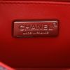 Borsa a tracolla Chanel  Mini Timeless in pitone sfumato rosso e nero - Detail D2 thumbnail