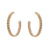 Cartier Clash De Cartier small model hoop earrings in pink gold - 00pp thumbnail