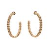 Cartier Clash De Cartier small model hoop earrings in pink gold - 360 thumbnail