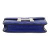 Hermès  Constance mini  shoulder bag  in blue alligator - Detail D1 thumbnail