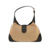 Bolso de mano Gucci  Aphrodite modelo mediano  en lona beige y cuero negro - Detail D4 thumbnail