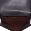 Borsa a tracolla Chanel  Boy in pelle blu marino e bordeaux - Detail D3 thumbnail