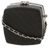 Chanel  Editions Limitées clutch  in black quilted leather - 00pp thumbnail