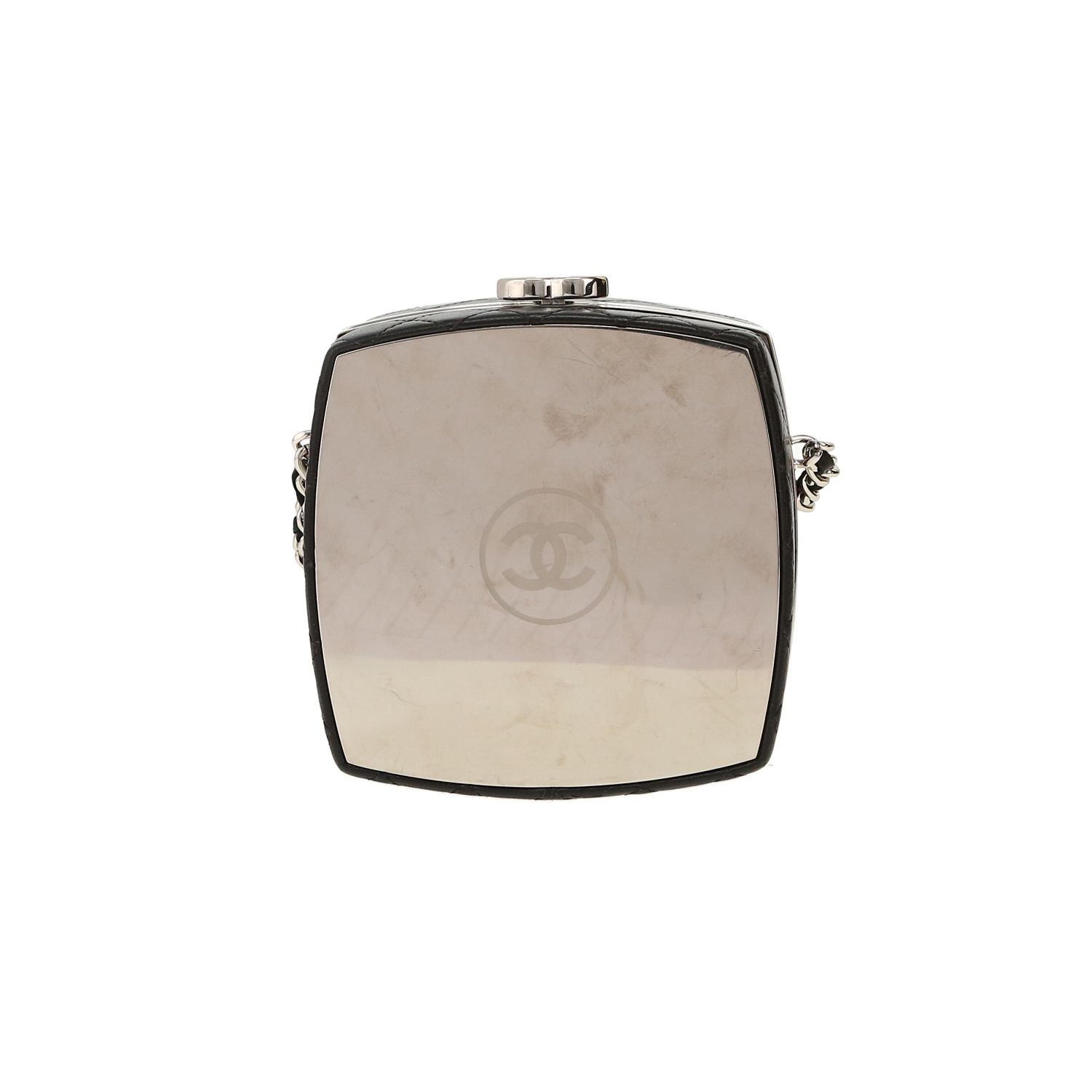 Borsettina da sera Chanel  Editions Limitées in pelle trapuntata nera - Detail D4