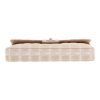 Chanel  Choco bar shoulder bag  in beige quilted canvas - Detail D1 thumbnail