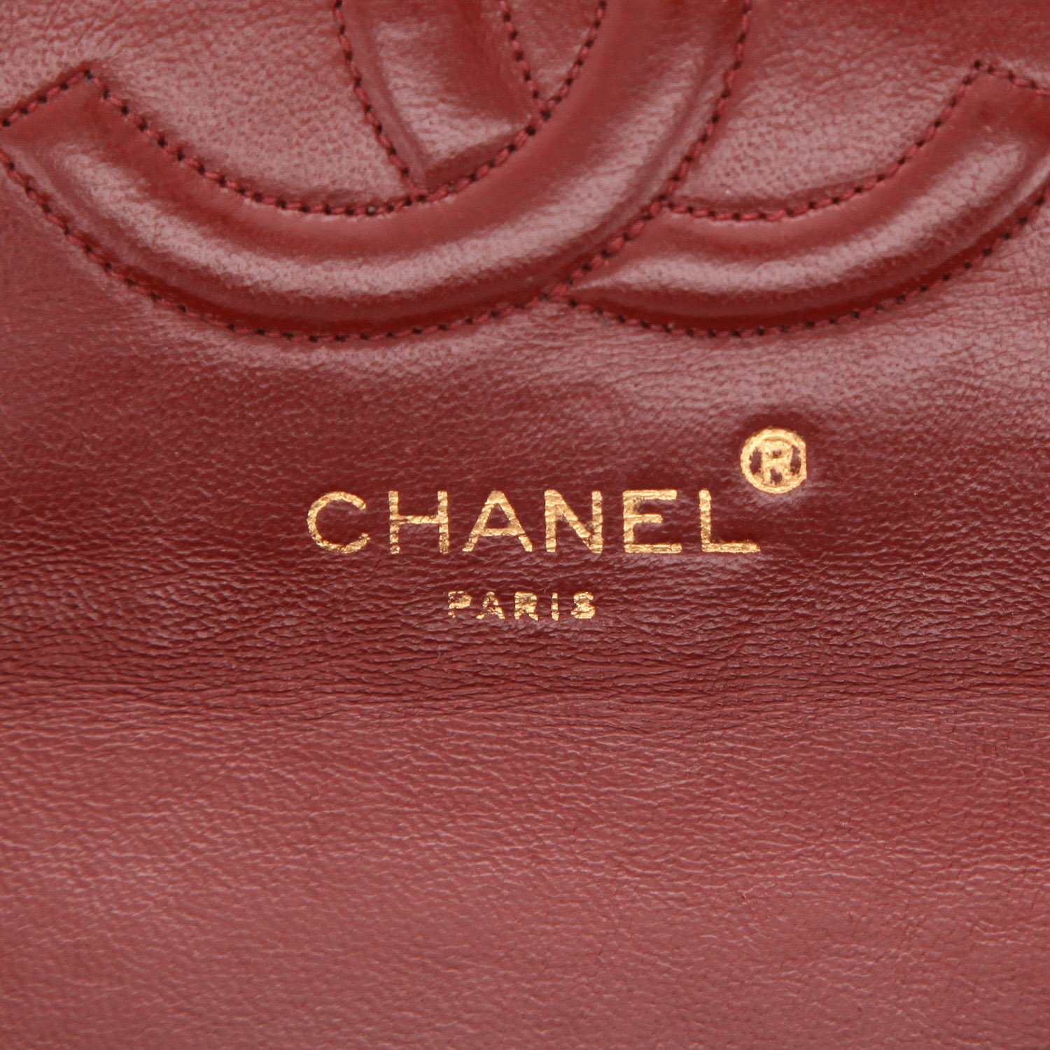 Sac à main Chanel   en cuir matelassé noir - Detail D2