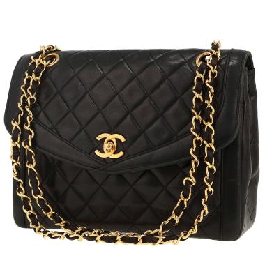 Borsa Chanel   in pelle trapuntata nera