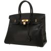 Bolso de mano Hermès  Birkin 35 cm en cuero box negro - 00pp thumbnail