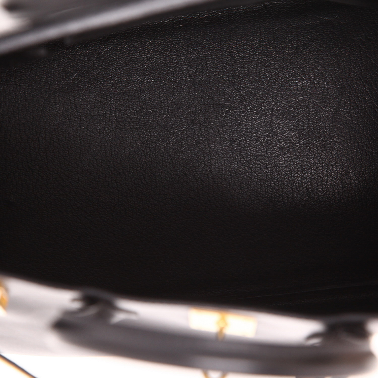 Hermès  Birkin 35 cm handbag  in black box leather - Detail D4