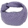 Sac à main Bottega Veneta  Mini Jodie en cuir intrecciato violet-lilas - 00pp thumbnail