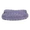 Sac à main Bottega Veneta  Mini Jodie en cuir intrecciato violet-lilas - Detail D1 thumbnail