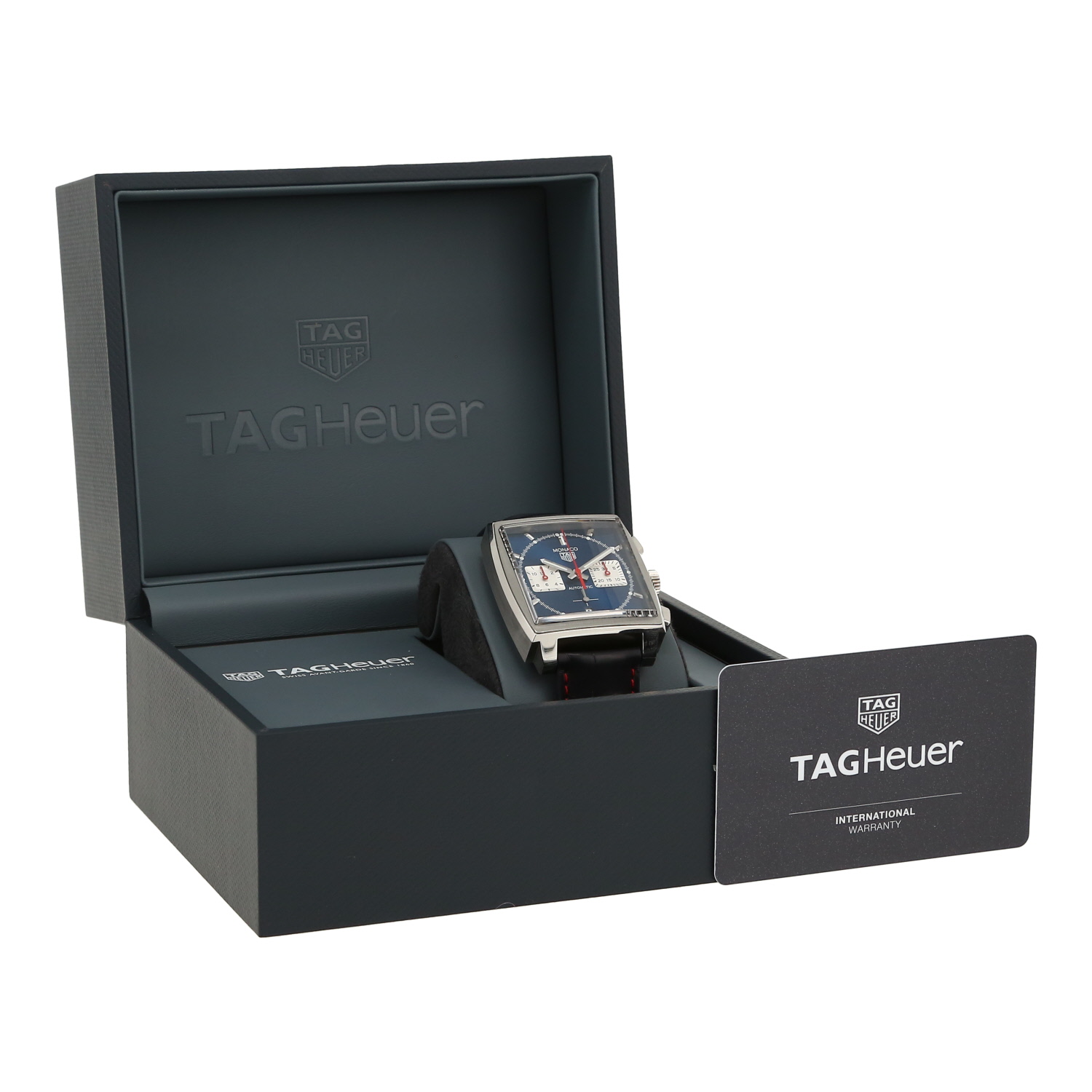 Montre TAG Heuer Classic Monaco Automatic Chronograph en acier Ref: TAG Heuer - CBL2111  Vers 2020 - Detail D2