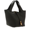 Bolso de mano Hermès  Picotin modelo pequeño  en cuero togo negro - 00pp thumbnail