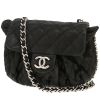 Bolso bandolera Chanel   en cuero negro - 00pp thumbnail