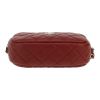 Chanel  Camera shoulder bag  in burgundy quilted leather - Detail D1 thumbnail