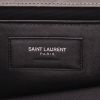 Bolso bandolera Saint Laurent  Kate Pompon en cuero gris - Detail D2 thumbnail