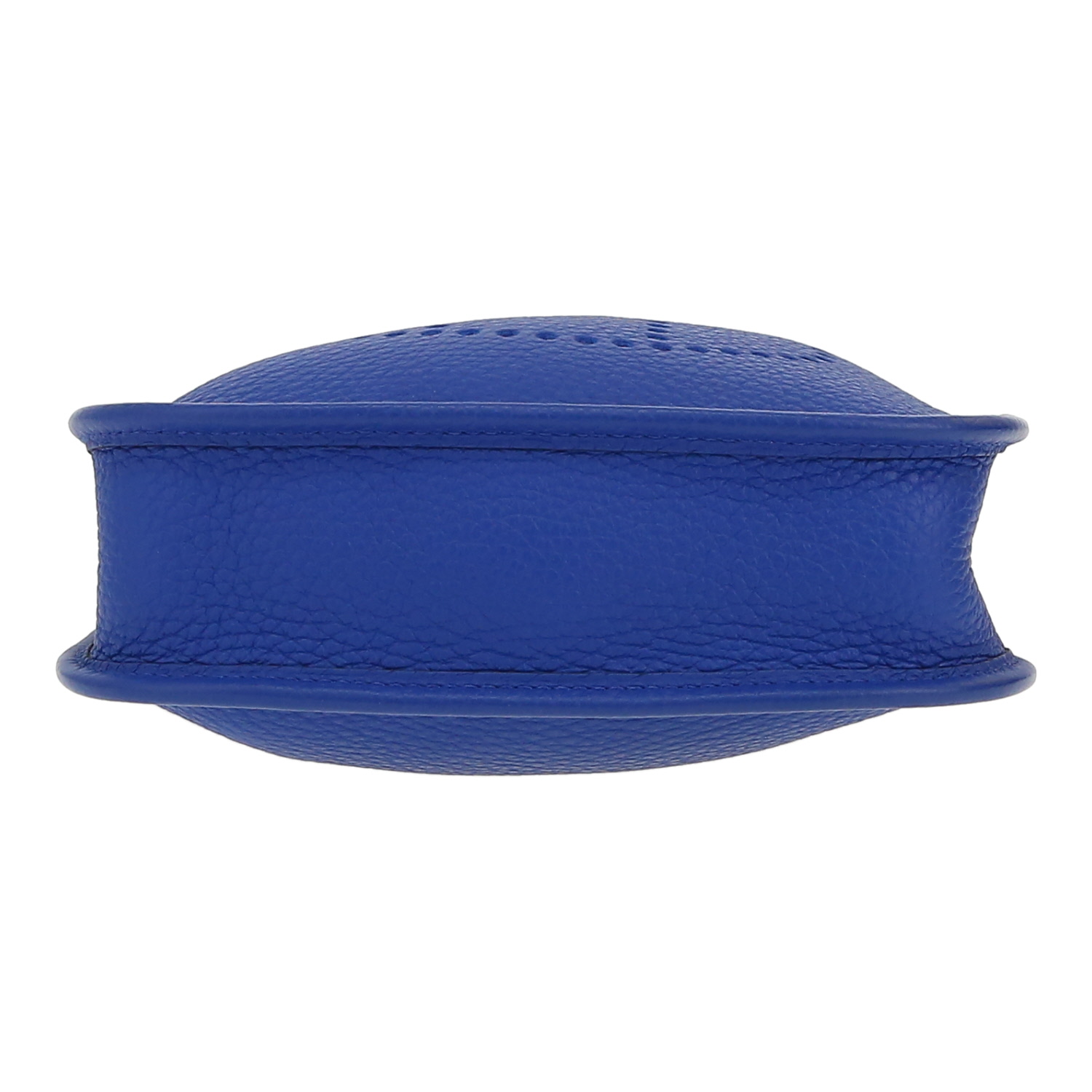 Hermès  Evelyne shoulder bag  in electric blue leather taurillon clémence - Detail D1