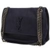 Sac bandoulière Saint Laurent  Niki moyen modèle  en cuir bleu - 00pp thumbnail