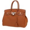 Bolso de mano Hermès  Birkin 30 cm en cuero togo color oro - 00pp thumbnail