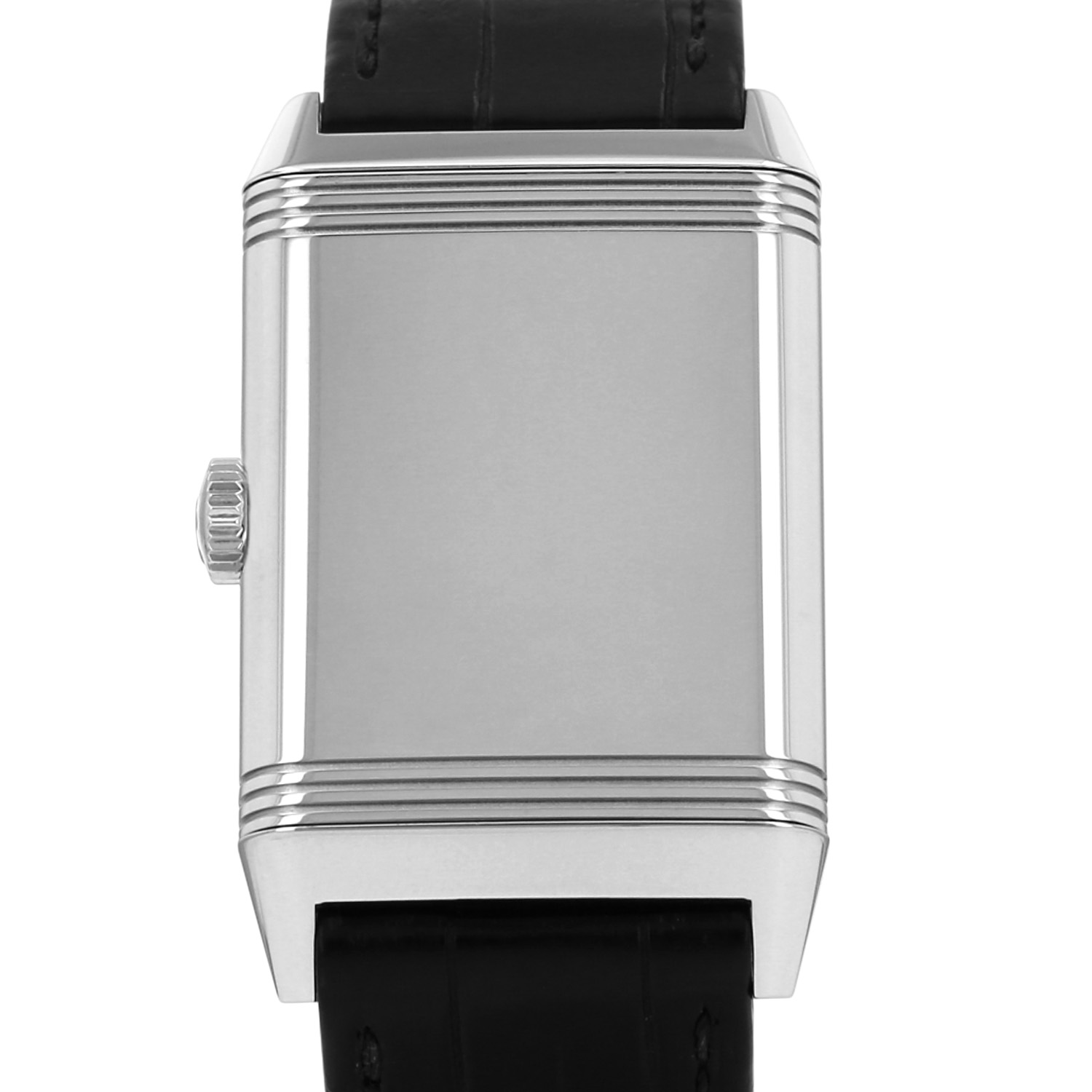 Jaeger-LeCoultre Reverso-Classic  in stainless steel Ref: Jaeger-LeCoultre - 214.8.62  Circa 2010 - Detail D3