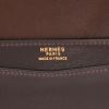 Hermès   pouch  in brown box leather - Detail D2 thumbnail