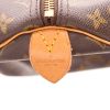 Bolsa de viaje Louis Vuitton  Keepall 45 en lona Monogram marrón y cuero natural - Detail D2 thumbnail